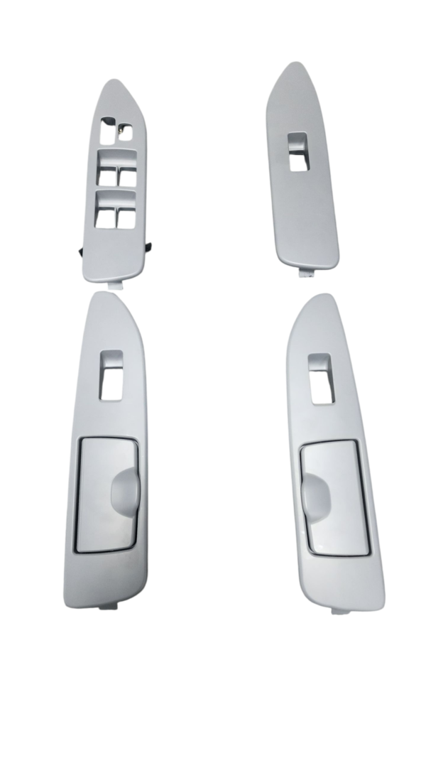 Set of four (Grey) door window switch panels | 4WD Authority