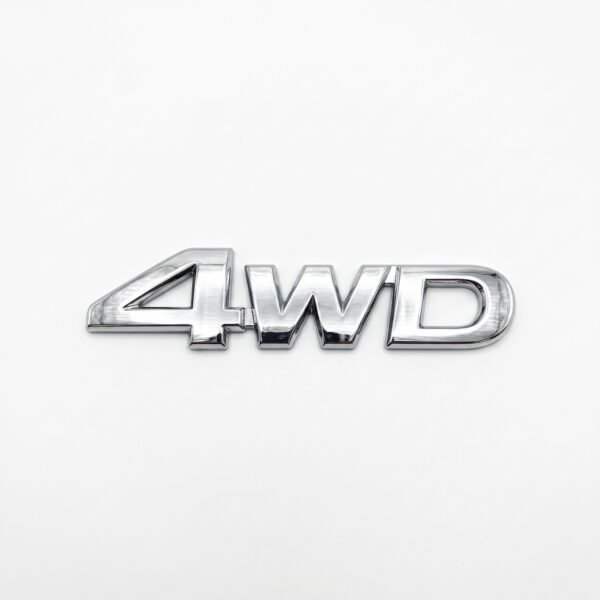 4WD Emblem Silver | 4WD Authority